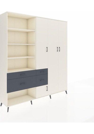 Hyperion Dolap 14 Raflı 4 Çekmeceli 4 Kapaklı 220x44x243 Aytaşı-aytaşı/antrasit Aytası/antrasıt Hyperion Dolap 14 Raflı 4 Çekmeceli 4 Kapaklı 220x44x243 Aytaşı-aytaşı/antrasit Aytası/antrasıt