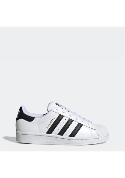 Adidas Superstar J White Black Fu7712 Juststep siyah
