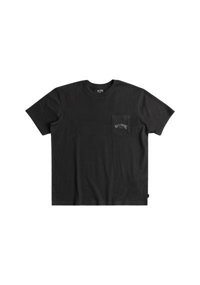 Billabong Stacked Arch Pk Tees Siyah SIYAH