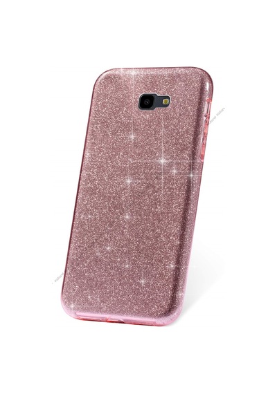 Samsung Uyumlu Galaxy A5 2017 Kilif Simli Parlak Silikon Rose Gold 334715107