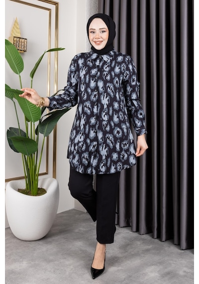 Hira Life Fashion Kadın Tesettür Giyim Ve Spor Giyime Uygun Düğme Detaylı Şık Desenler Dokuma Viskon Gömlek-tunik Gri 3 Gri 3 Hira Life Fashion Kadın Tesettür Giyim Ve Spor Giyime Uygun Düğme Detaylı Şık Desenler Dokuma Viskon Gömlek-tunik Gri 3 Gri 3