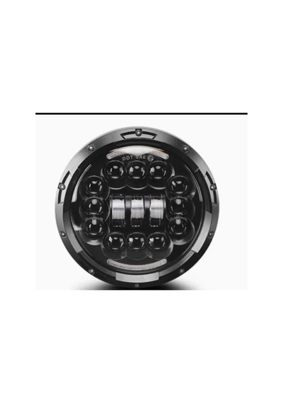 Offroad Sis Lambası 7 İnç 13 Led 70w / Yuvarlak Çalışma Lambası Ve Spot Far
