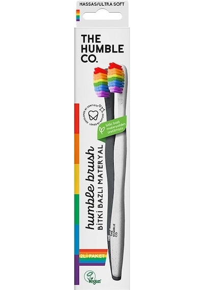 Humble Brush Bitki Bazlı Diş Fırçası Ultra Soft 2li