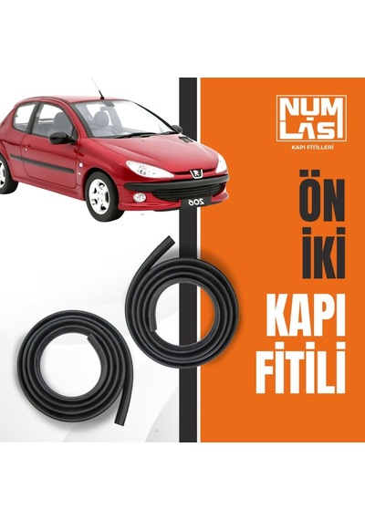 Peugeot 206 Tek Kapı Ön İki Kapı Fitili-a Kalite-numlas-nm3712