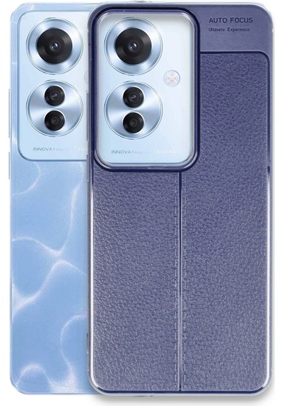 Newface - 746 - Oppo Reno 11f Kılıf Auto Focus Kapak - Csmo-tex - - Lacivert
