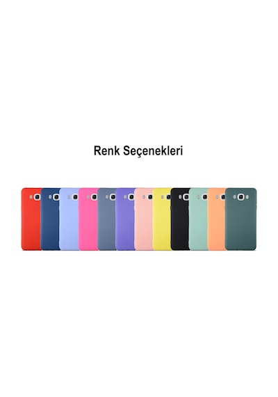 Samsung Galaxy Uyumlu J7 2016 Kılıf İçi Kadife Lansman Silikon Kapak