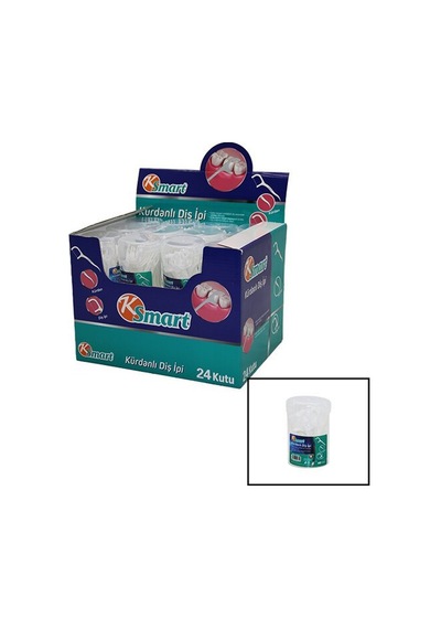 Ksmart K-0704 Kürdanlı Diş İpi 40 Adet - 24'li Paket
