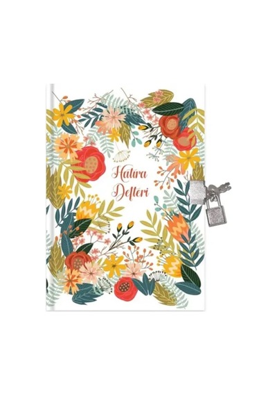 Keskin Color Hatıra Defteri Kilitli 14x20 80 Yp 310151-99 Çok Renkli