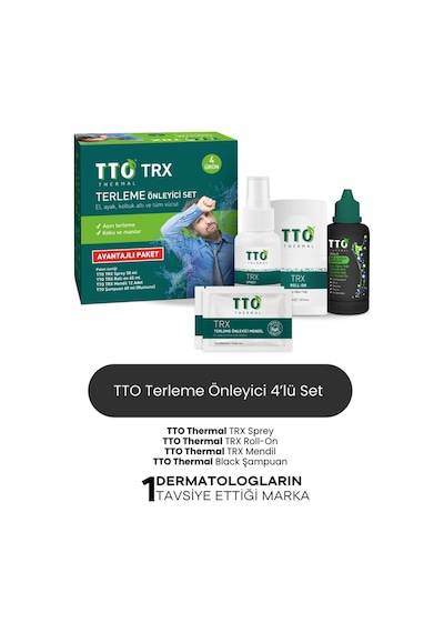 Tto Trx Terleme Önleyici Set 4'lü