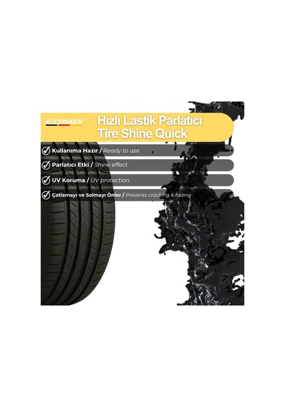 Kochmaier Lastik Parlatıcı Ve Koruyucu Cilası 5 Litre/kg