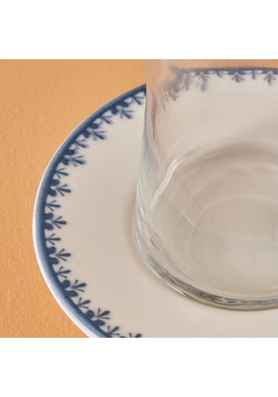 Bella Maison Bleu Blanc Porselen 26 Parça 6 Kişilik Kahvaltı Takımı Mavi Mavi - Beyaz