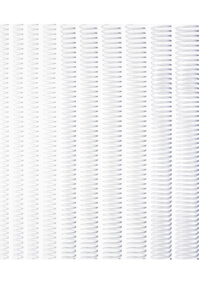 Bigpoint Plastik Helezon Spiral 25 Mm Şeffaf 50'li 4:1