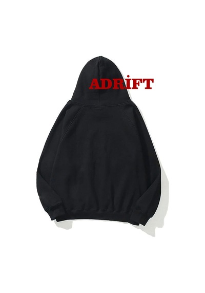Tarzsokak Unisex Kudüs Çığlık Sweatshirt Hoodie Kapşonlu Siyah