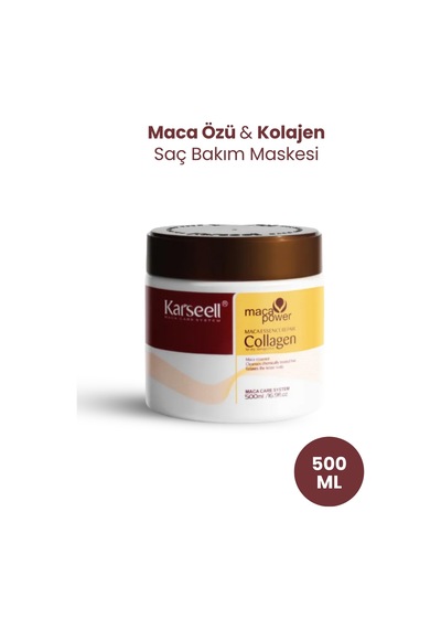 Maca Power Maca Essence Repair Collagen Yıpranmış Saçlar İçin Onarıcı Saç Maskesi 500 Ml - 696933269