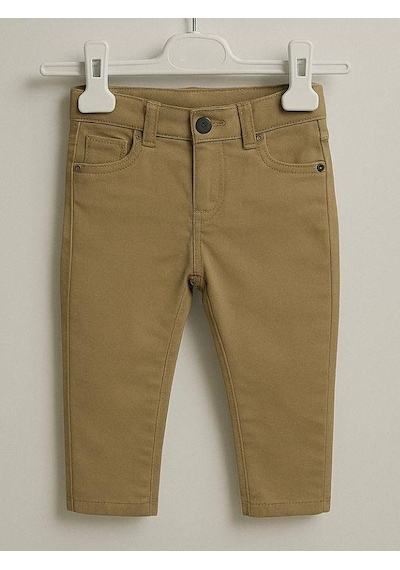 Nanica Kids Erkek Çocuk Gabardin Pantolon-15719 Camel