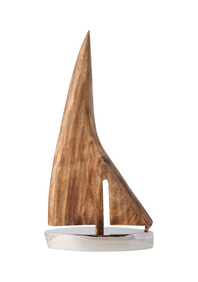 Mudo Home Saıl Boat Biblo 26x51cm