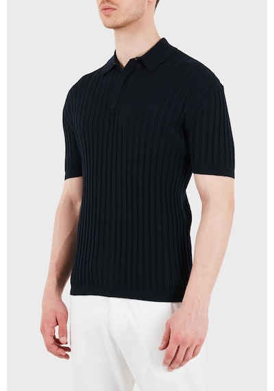 Emporio Armani Erkek Polo Yaka Kazak Em004389 Af23418 Ub118 Lacivert
