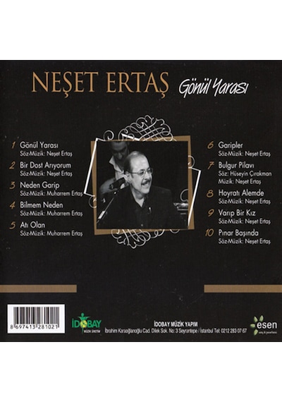 Neşet Ertaş - Gönül Yarası (Cd)