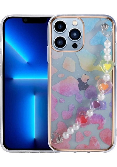 Apple Uyumlu iPhone 13 Pro Kılıf Zore Pilla Kapak Colorful