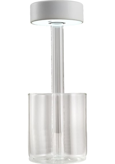 Özcan Aydınlatma 3018-01 Vase Masa Lambası Beyaz Beyaz