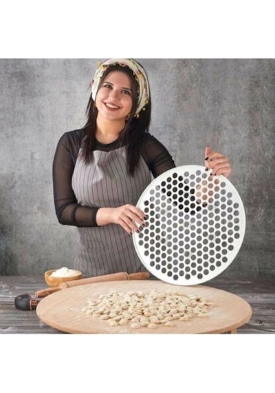 Pratik Mantı Kalıbı Mantımatik Hamur Kesme Aparatı 40 Cm