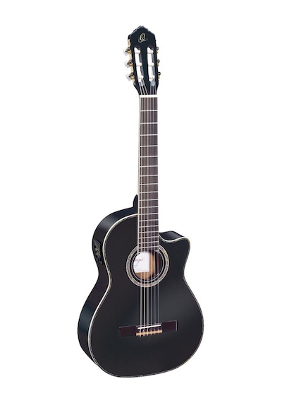 Ortega Rce141Bk Elektro Klasik Gitar Siyah