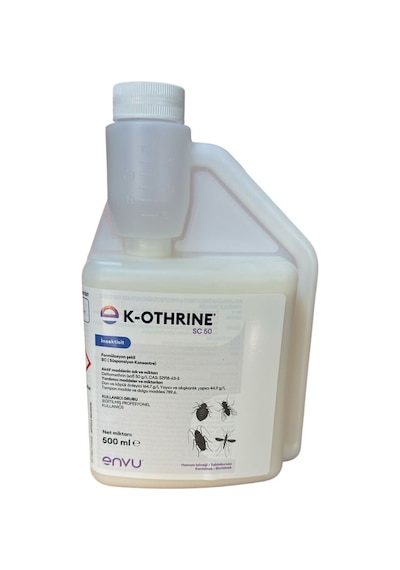 Envu K-othrine Sc50 500 Ml '' Skt İ: 2028 '' Bit Pire Hamamböceği Kene Tahtakurusu Ilacı