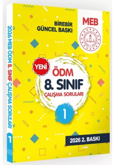 2026 LGS 8.sınıf Meb Çalışma Soruları Soru Bankası 6lı Modül Set Ödm Çalışma Kitapları Baskı Ücreti