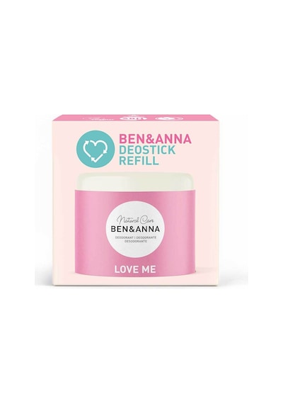 Ben & Anna Love Me Refill Deodorant Stick 40 Gr %100 Doğal Vegan, Alüminyum İçermez Nemlendirici