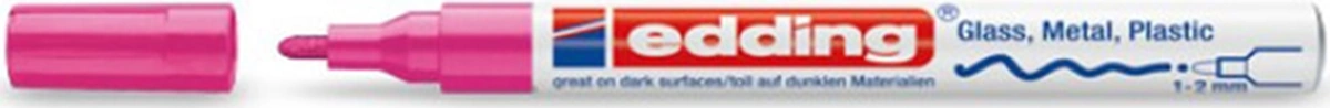 751 Markör Boya Dekor Kalemi 1-2 Mm Pembe Yuvarlak Uçlu 10 Lu Kutu