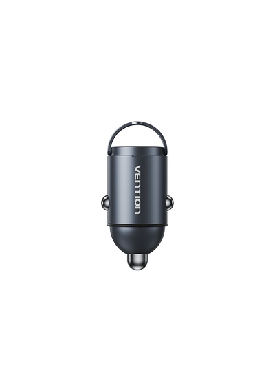 Vention 45w Çift Portlu Usb A+c 45w/30w Alüminyum Gövdeli Hızlı Araç Şarj Cihazı Siyah - Ffs 45w Black