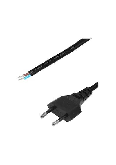 Ac Power 220v Güç Kablosu 0.75mm - 100cm