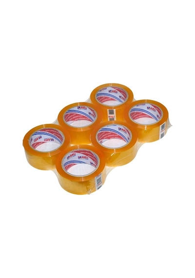 Alfa Bant Şeffaf Koli Bandı / 45 Mm X 100 Metre / 6'lı 8 Paket - 30 Adet Diğer