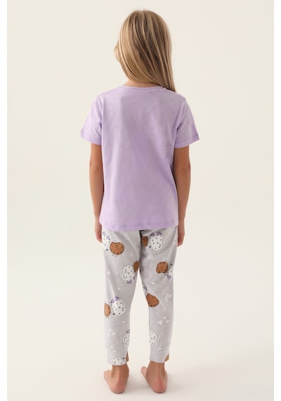 Arnetta Brunch Lila Kız Çocuk Pijama Takımı 5274-42747 Lila