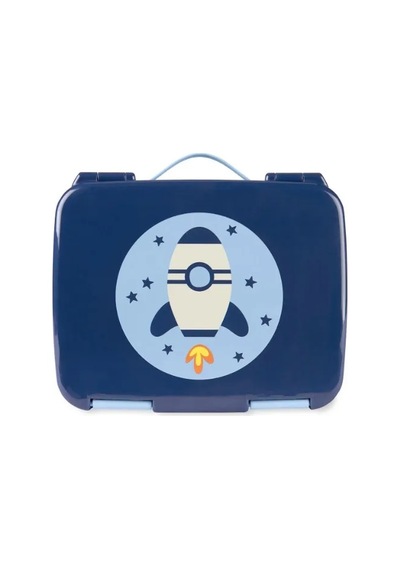 Skip Hop Spark Style Bento Beslenme Kutusu Roket Şeffaf