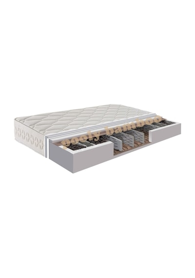 Babyhopeankara 70X180 Bamboo Ortopedik Yaylı Yatak Tek Kişilik Bamboo Yatak