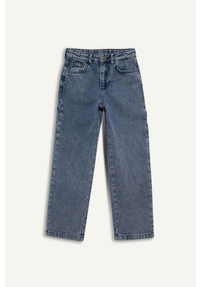 Defacto Carpenter Fıt Düz Paça Jean Pantolon Erkek Çocuk F9729a826spnm29 Yeşil-nm29