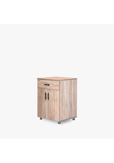 Çok Amaçlı Set Altı Dolap Beyaz Erik 60x60 Cm Hard Parlak Suntal