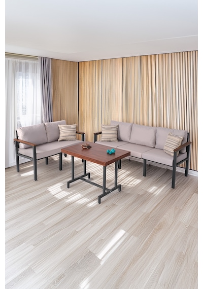 Neokas Bahce Mobilyası, Modern Balkon Mobilyası, Kafe Oturma Takımı, Teras Koltugu, Balkon Oturma Grubu, 2+3+m Antrasit Neokas Bahce Mobilyası, Modern Balkon Mobilyası, Kafe Oturma Takımı, Teras Koltugu, Balkon Oturma Grubu, 2+3+m Antrasit