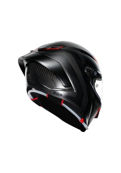 Agv Pista Gp Rr Carbon Motosiklet Kaskı Kırmızı - Siyah