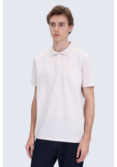 Hatemoğlu Taş Regular Fit Polo Yaka 100% Pamuk Merserize Tişört