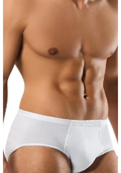 Erdem Erkek Beyaz Penye Slip 6'lı