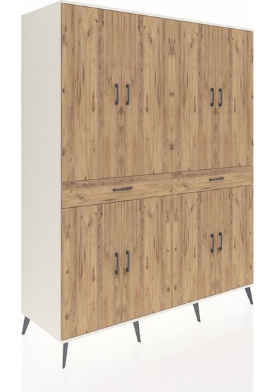 Kronos Gardrop 10 Raflı 2 Çekmeceli 8 Kapaklı 176x59x221 Aytaşı-çam Çam Kronos Gardrop 10 Raflı 2 Çekmeceli 8 Kapaklı 176x59x221 Aytaşı-çam Çam