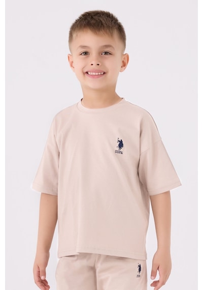 U.S. Polo Assn. Erkek Çocuk Taş Bermuda Takımı 5274-43686 Taş