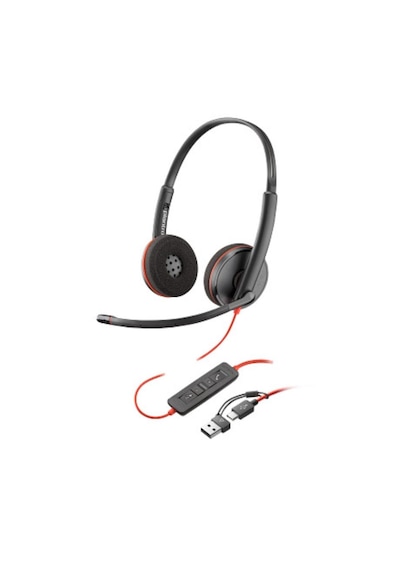 Poly Blackwire 3220 Stereo Usb-c Mikrofonlu Kulaklık +usb-c/a Ada