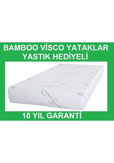 Yatakmerkezi Visco Yatak Bambo Kumaş Hr Teknolojisi
