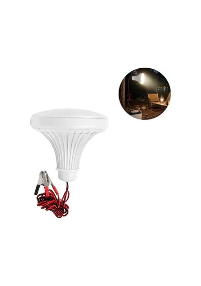 Hubrendy Sh Powermaster Anahtarlı 12 Volt 24 Watt Akü Maşalı 2 Metre Kablolu Led Ampul