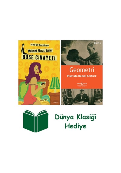 Buse Cinayeti Cep Boy + Geometri + Dünya Klasiği Hediye