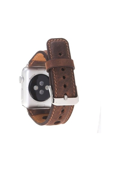 Bouletta Watch Uyumlu Deri Kordon 42-44-45Mm Ark G2 Antic K