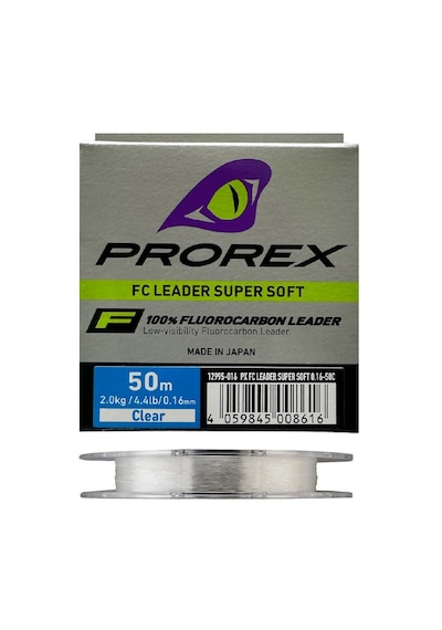 Daiwa Prorex 0.16mm 50m Fc Leader Soft %100 Fluorocarbon Misina
